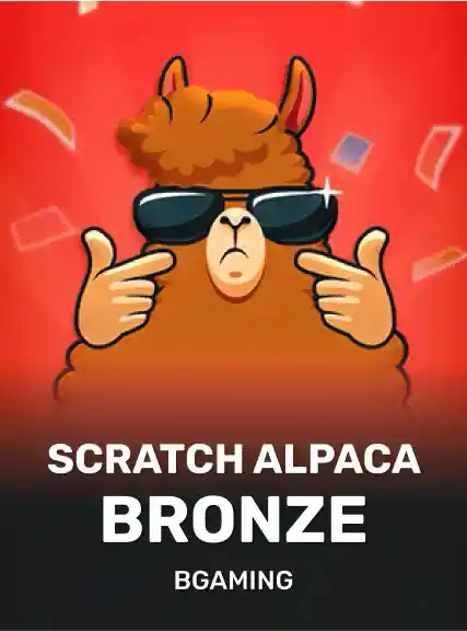 Scratch Alpaca Bronze game tile